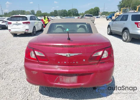 2008 Chrysler Sebring Touring z USA, uszkodzony, nr VIN 1C3LC55R38N100699